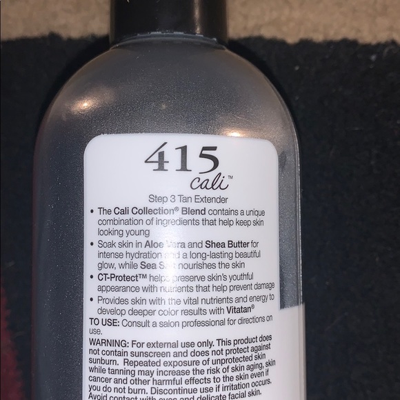 415 cali tan moisturizer/tan extender - Picture 3 of 3